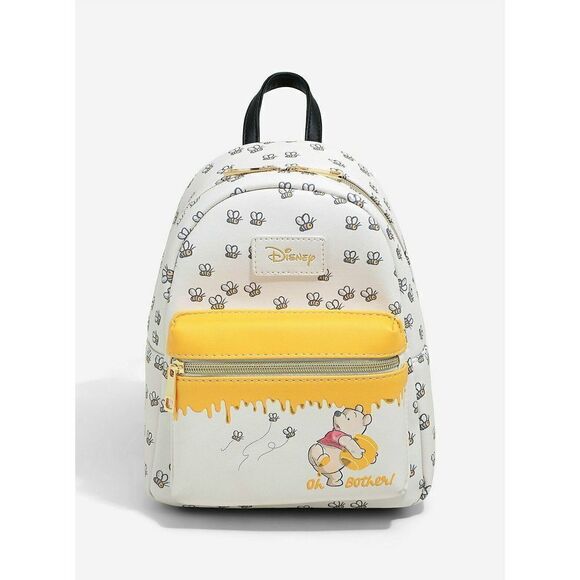 Disney Loungefly Mini Backpack Womens Winnie The Pooh Bees Honey New